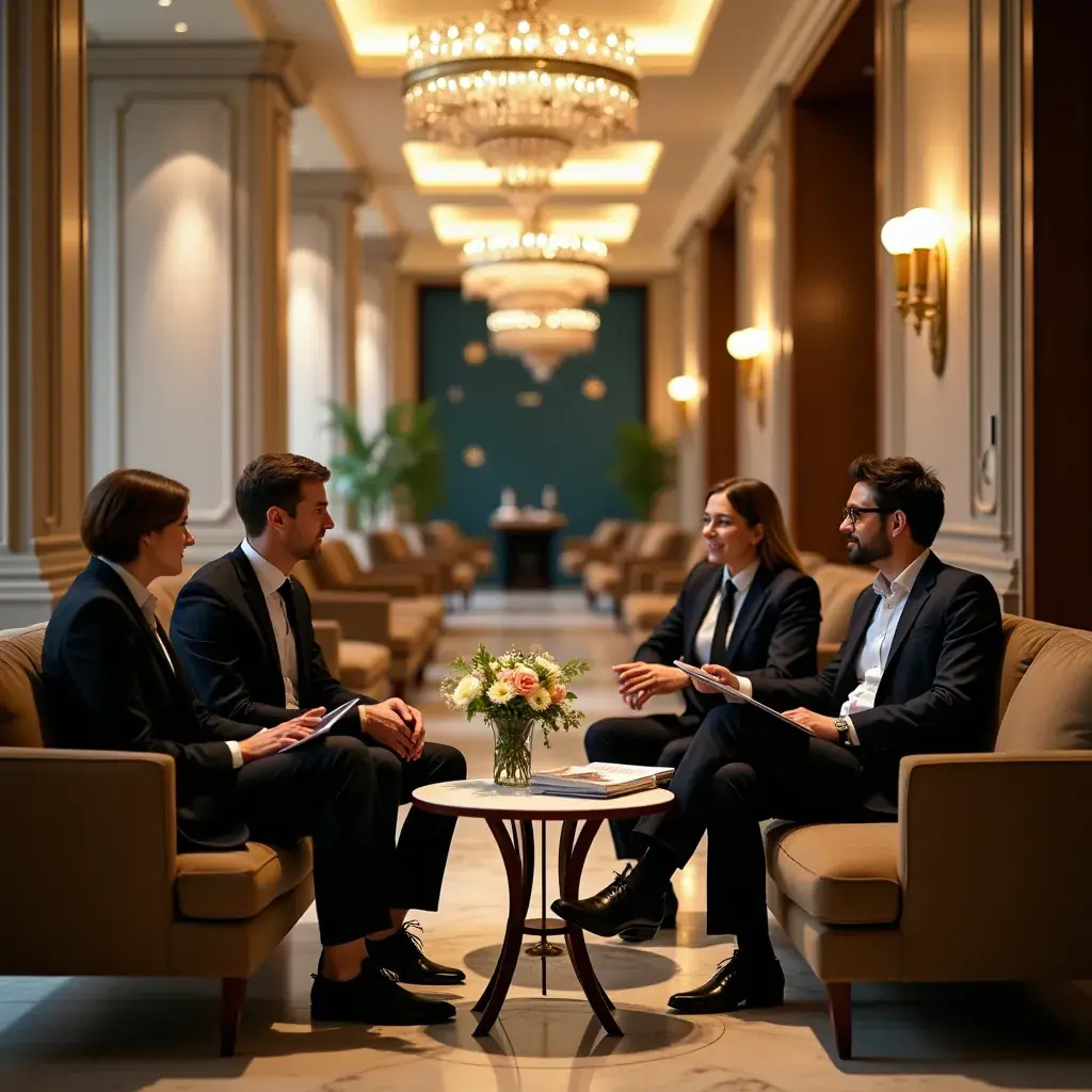 Consulente che fornisce indicazioni su strategie di crescita aziendale